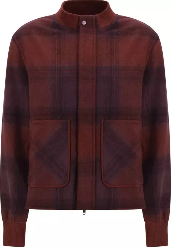 Purple Cashmere Coat
