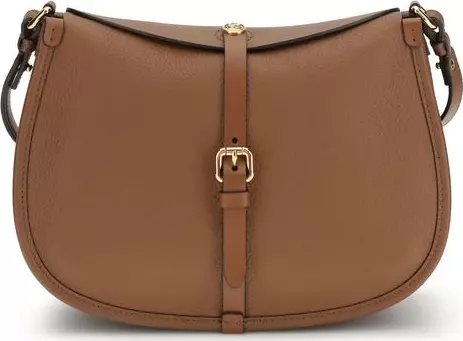 Brown Calf Leather Bos Taurus Shoulder Bag