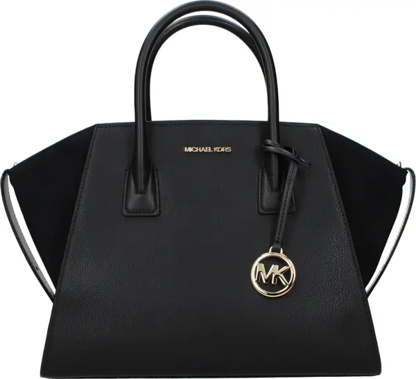 Black Leather Handbag