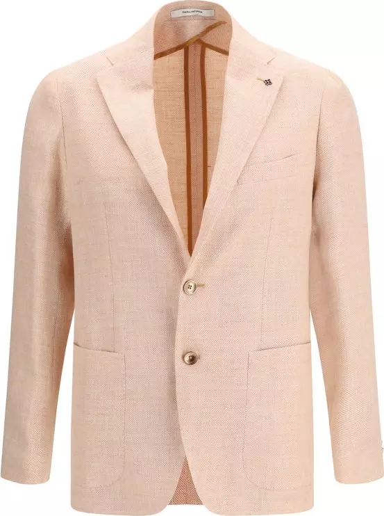 Orange Wool Blazer