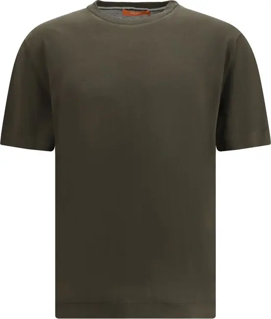 Bicolor Cotton T-Shirt