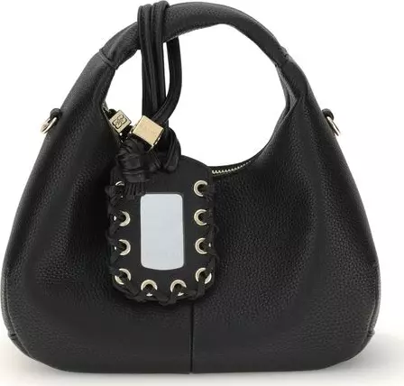 Black Recycled Polyester Handbag