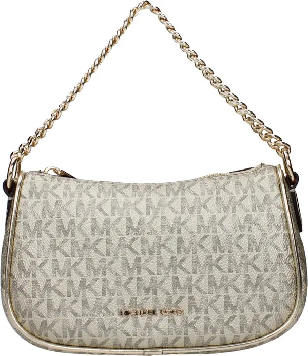 Gold Fabric Handbag