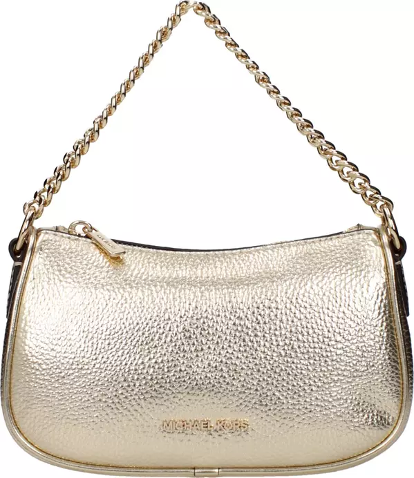 Gold Leather Handbag