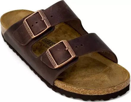 Brown Synthetic Slippers