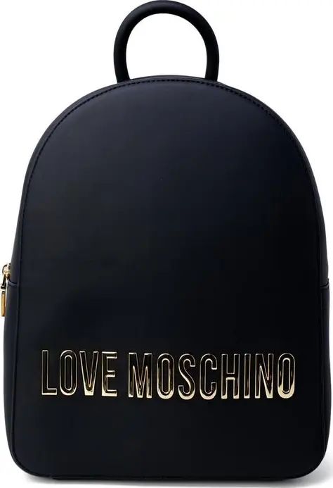 Black Polyethylene Backpack
