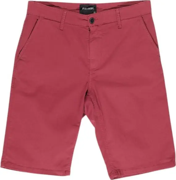 Bordeaux Cotton Bermuda Shorts