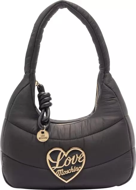 Black Nylon Handbag