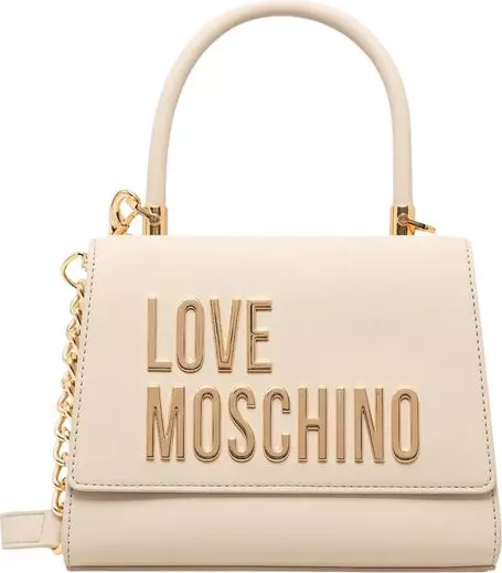 Beige Polyethylene Handbag