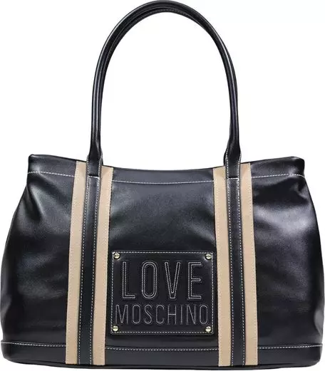 Black Polyethylene Handbag