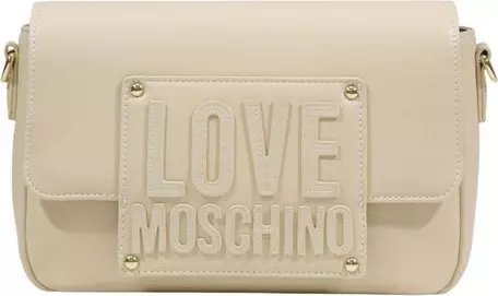Cream Polyethylene Handbag