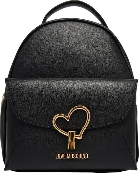 Black Polyethylene Backpack