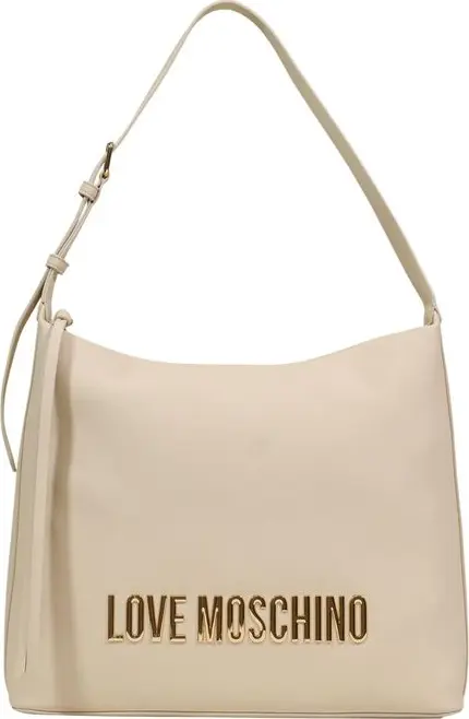 Beige Polyethylene Handbag
