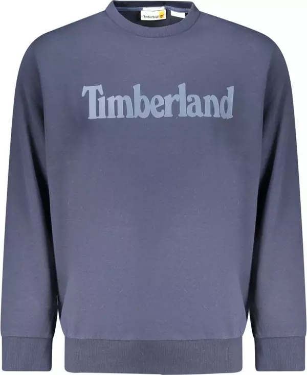 Blue Cotton Men's Sweatshirt
