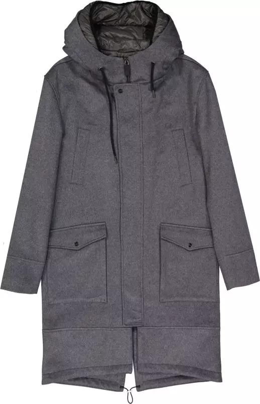 Gray Cashmere Coat