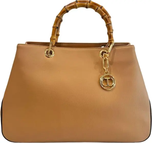 Brown PU Women Handbag