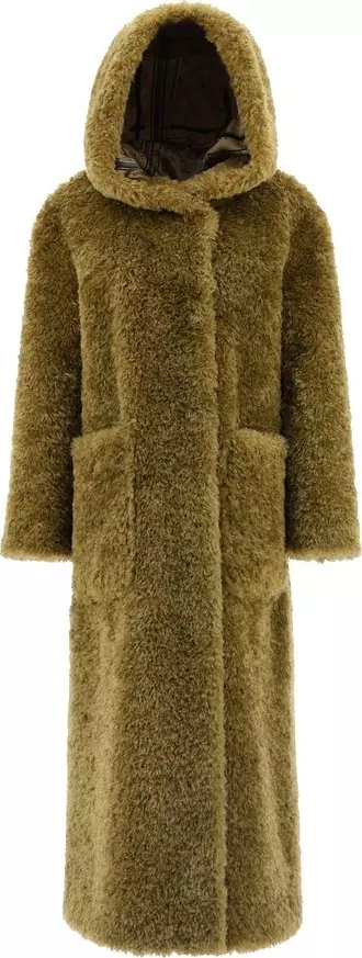 Bicolor Polyester Coat