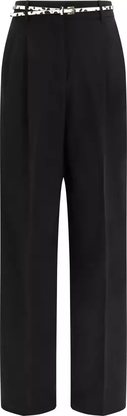 Black Triacetate Dress Pants