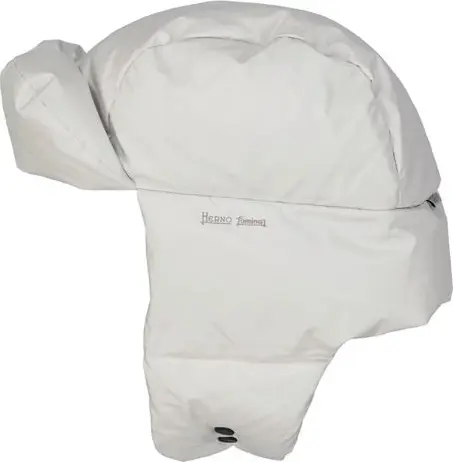 White Polyester Beanie