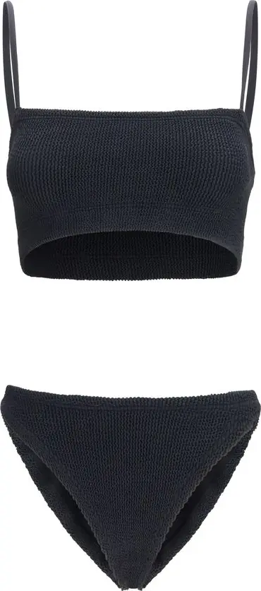 Black Polyamide Bikini