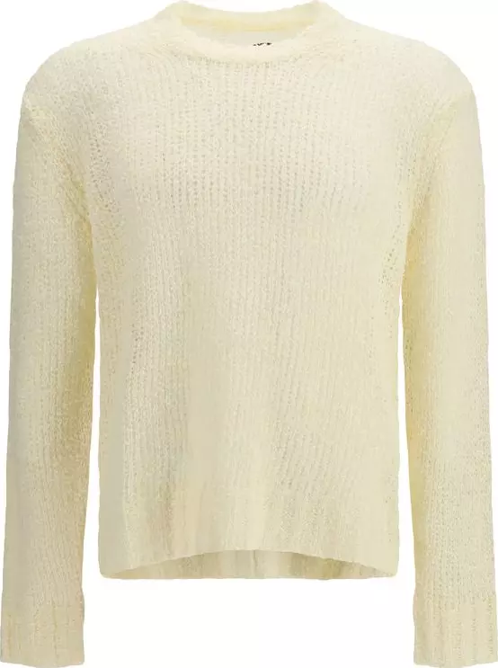 Bicolor Linen Sweatshirt