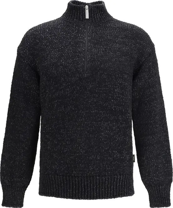 Black Cotton Sweatshirt