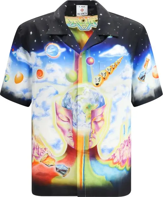 Multicolor Silk Shirt