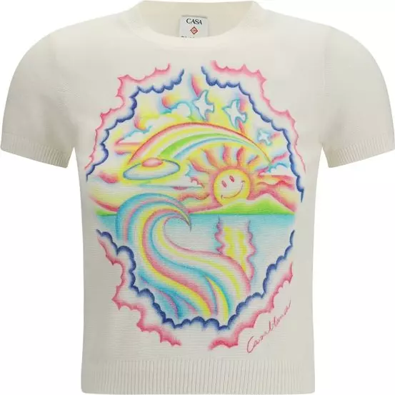 Multicolor Cotton T-Shirt