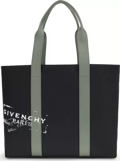 Black Cotton Shoulder Bag