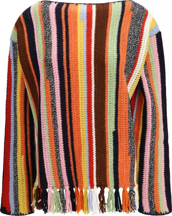 Multicolor Wool Sweatshirt