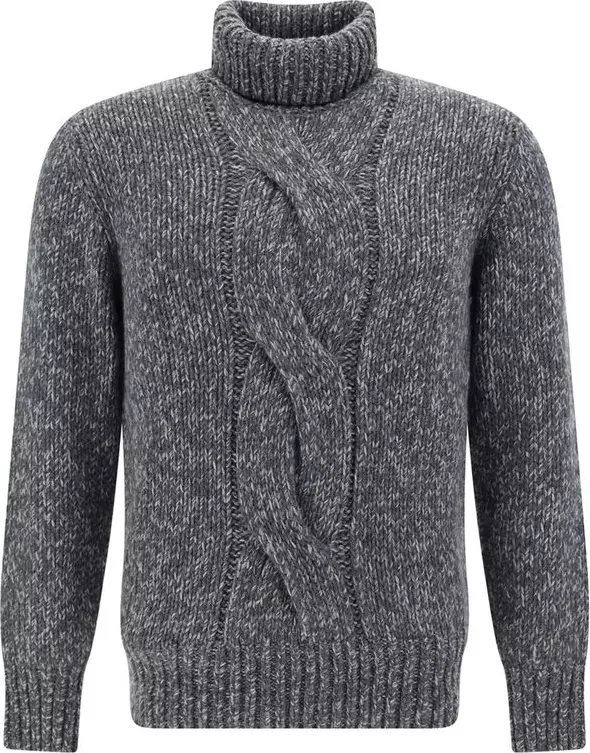 Gray Cashmere Sweater