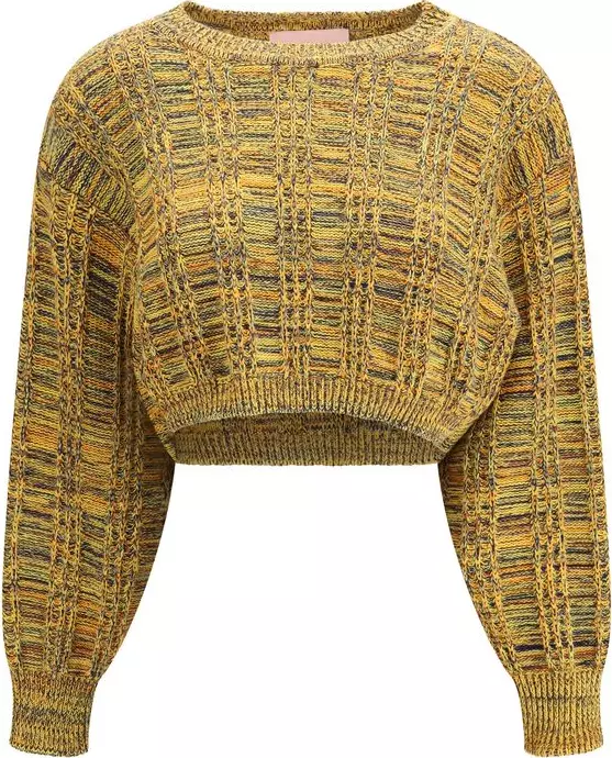 Multicolor Cotton Sweatshirt
