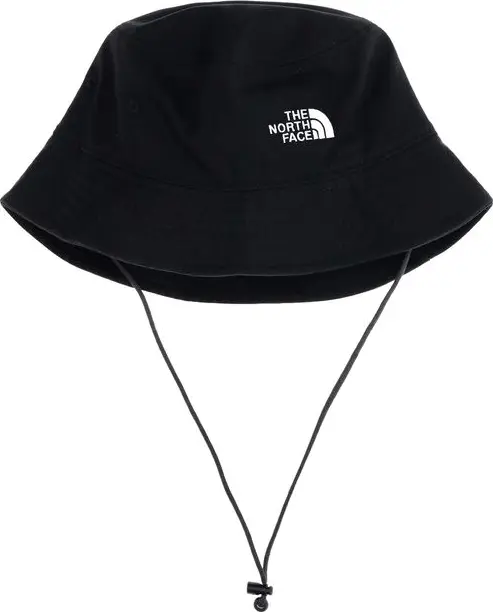 Black Cotton Bucket Hat