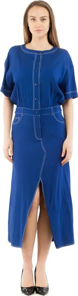 Multicolor Marabou Casual Dress