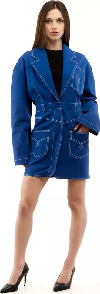 Multicolor Cotton Casual Dress