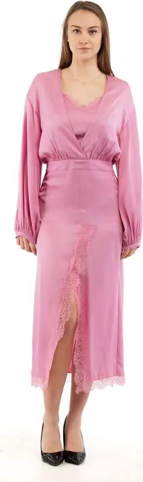 Multicolor Marabou Casual Dress