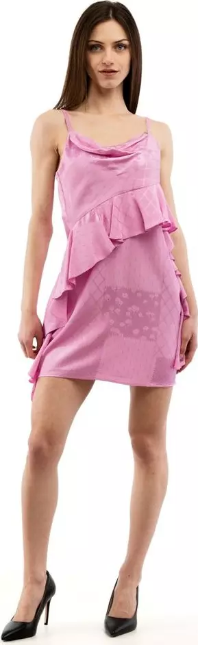 Multicolor Viscose Casual Dress