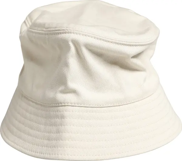 Men White Cotton Bucket Fisherman Capello Hat