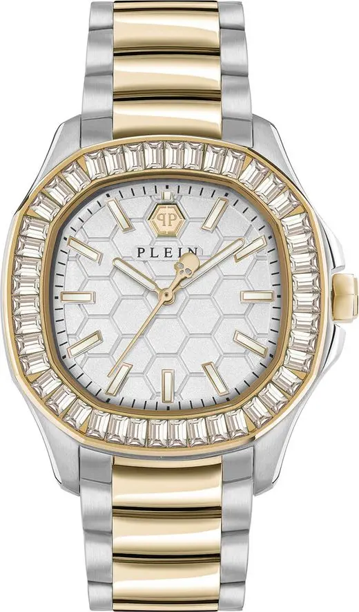 Gold Stainless Steel Dress Watch