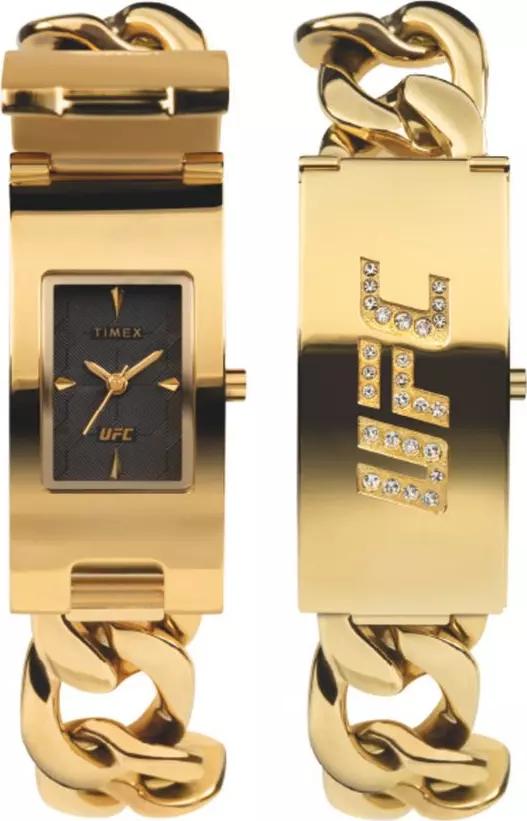 Gold Stainless Steel Bracelet Watch