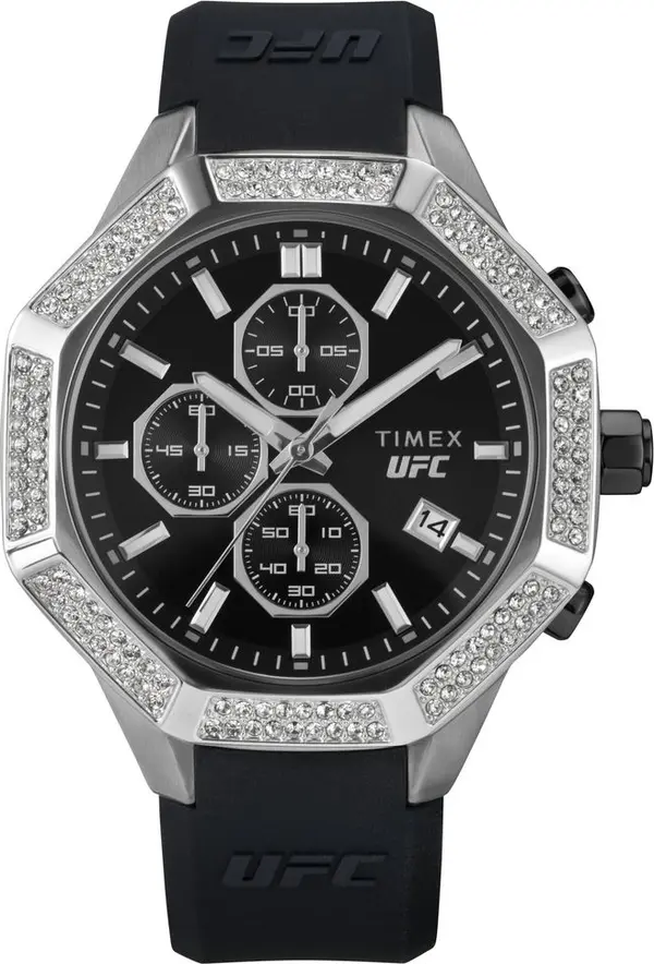 Black Synthetic Sport Watch