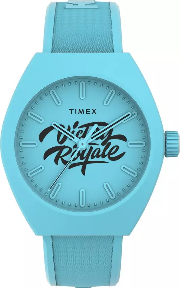 Blue Rubber Sport Watch