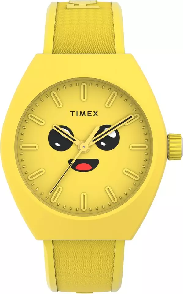 Bicolor Rubber Sport Watch