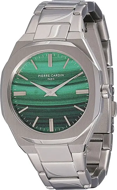 Gray Stainless Steel Dress Watch