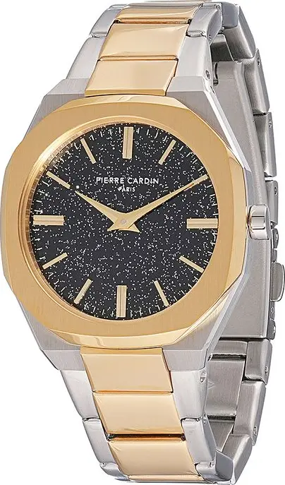 Gold Stainless Steel Dress Watch