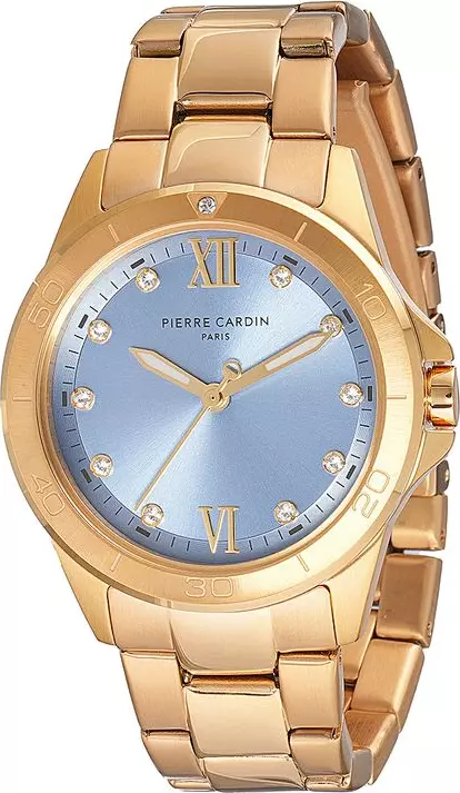 Gold Stainless Steel Dress Watch