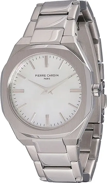 Gray Stainless Steel Dress Watch