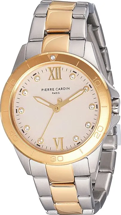 Gold Stainless Steel Dress Watch