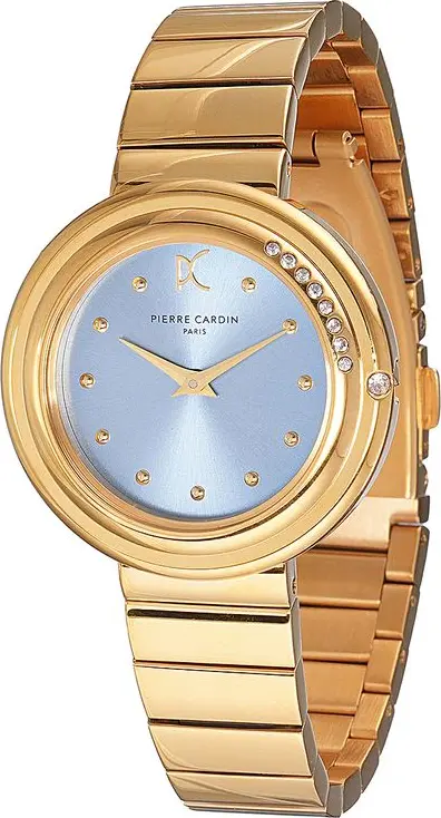 Gold Stainless Steel Dress Watch