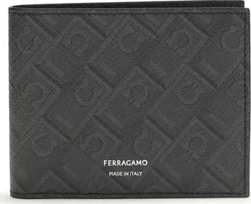 Black Calf Leather Bos Taurus Wallet